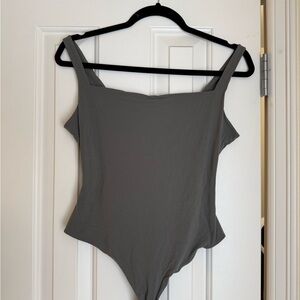 SKIMS Unlined Plunge Thong Bodysuit